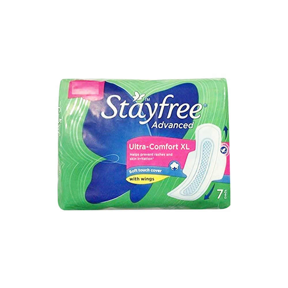 STAYFREE ULTRA COMFORT XL 7 PADS                